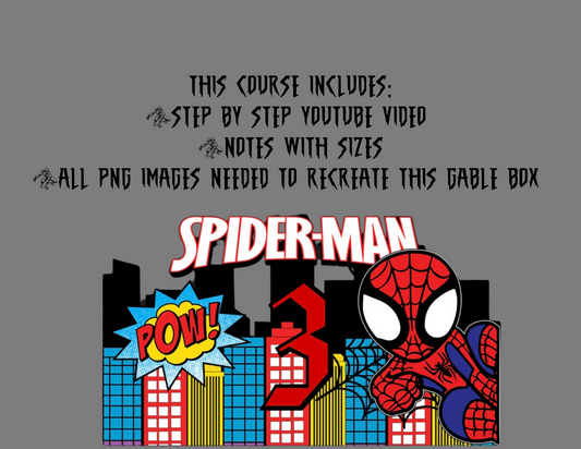 Spider-Man Gable Box Course